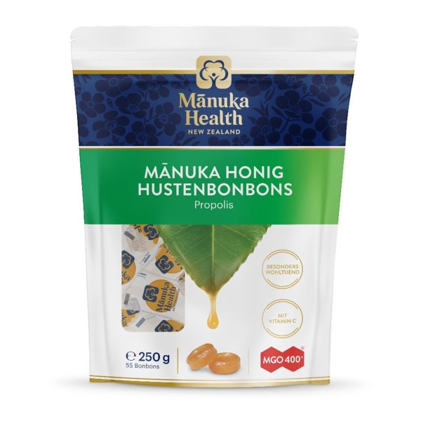 Manuka Health Lutschbonbons mit Propolis und Manuka Honig MGO 400+ 250 g